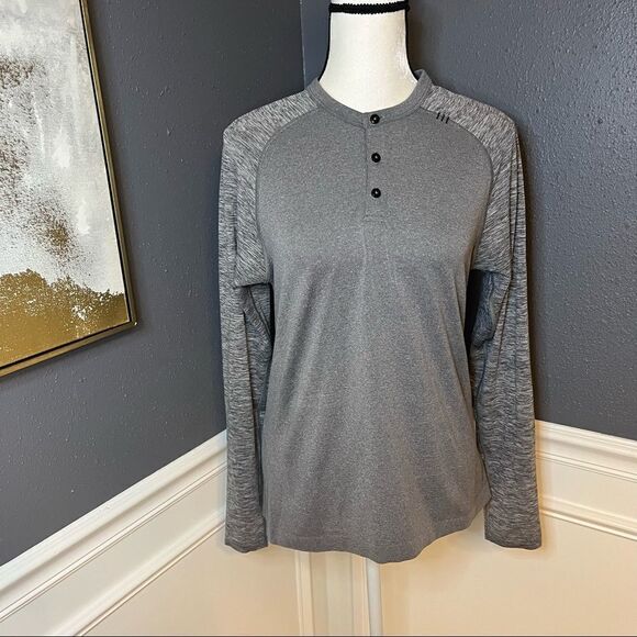 Lululemon Metal Vent Tech Long Sleeve Henley - Picture 1 of 9